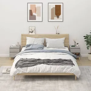 vidaXL Sommier à lattes de lit matelas et LED Vert foncé 100x200 cm pas cher