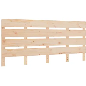 Comparateur de prix : vidaXL Tête de lit 120x3x80 cm Bois massif de pin