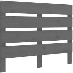 Comparateur de prix : vidaXL Tête de lit Gris 100x3x80 cm Bois massif de pin