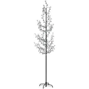Comparateur de prix : vidaXL Arbre à LED fleur de cerisier 368 LED Blanc chaud 300 cm