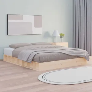 Comparateur de prix : vidaXL Cadre de lit 160x200 cm Bois massif