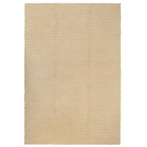 Comparateur de prix : vidaXL Tapis rectangulaire Naturel 160x230 cm Coton