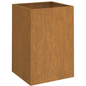 Comparateur de prix : vidaXL Jardinière 42x38x75 cm acier corten