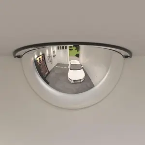 vidaXL Miroirs de circulation en demi-dôme 2 pcs Ø30 cm Acrylique
