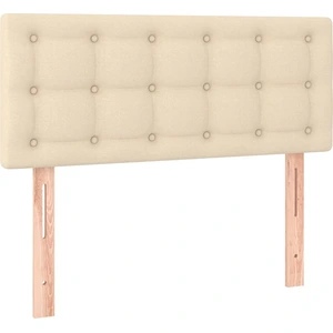 vidaXL Tête de lit Crème 80x5x78/88 cm Tissu pas cher