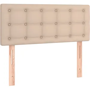 vidaXL Tête de lit Cappuccino 80x5x78/88 cm Similicuir