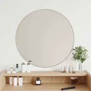 Comparateur de prix : vidaXL Miroir mural Argenté Ø 60 cm Rond