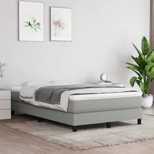 Comparateur de prix : vidaXL Matelas de lit à ressorts ensachés Gris clair 120x200x20 cm