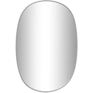 Comparateur de prix : vidaXL Miroir mural Argenté 50x35 cm