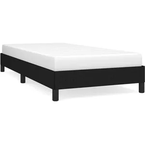 vidaXL Cadre de lit Noir 80 x 200 cm Tissu pas cher