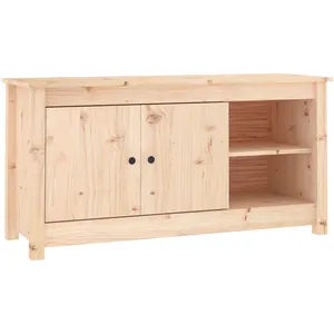 Comparateur de prix : vidaXL Meuble TV 103x36,5x52 cm Bois de pin massif