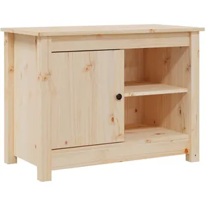 vidaXL Meuble TV 70x36,5x52 cm Bois de pin massif