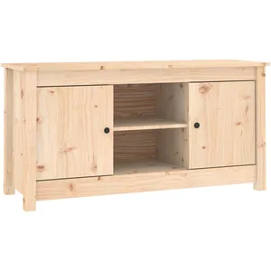 Comparateur de prix : vidaXL Meuble TV 103x36,5x52 cm Bois de pin massif