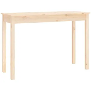 Comparateur de prix : vidaXL Table console 110x40x75 cm Bois massif de pin