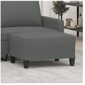 Comparateur de prix : vidaXL Repose-pied Gris foncé 70x55x41 cm Tissu