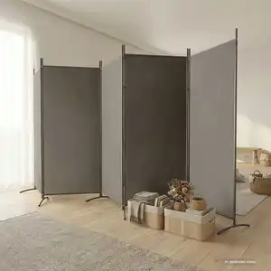 Comparateur de prix : vidaXL Cloison de séparation 5 panneaux Anthracite 433x180 cm Tissu