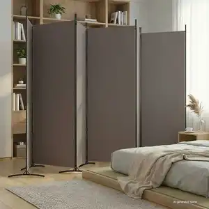 Comparateur de prix : vidaXL Cloison de séparation 6 panneaux Anthracite 520x180 cm Tissu
