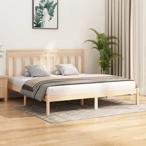 vidaXL Table de chevet Marron miel 40x40x75 cm Bois de pin solide pas cher