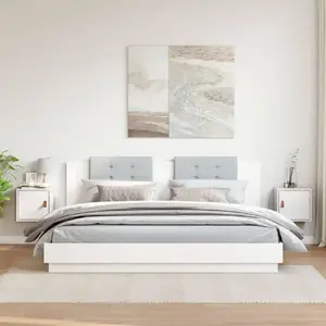 Comparateur de prix : vidaXL Armoires murales 2 pcs Blanc 31,5x30x30 cm Bois de pin massif