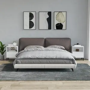 Comparateur de prix : vidaXL Tables de chevet 2 pcs Blanc 40x35x50 cm
