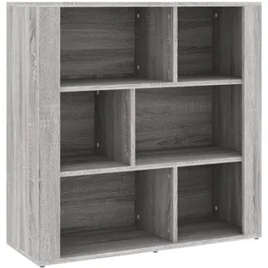 vidaXL Buffet Sonoma gris 80x30x80 cm Bois d'ingénierie pas cher