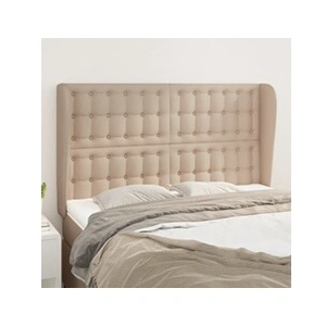 vidaXL Tête de lit avec oreilles Cappuccino 147x23x118/128 cm pas cher