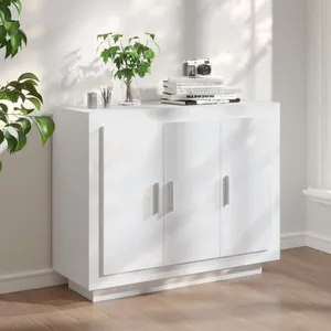 vidaXL Tête de lit à LED Noir 144x7x118/128 cm Velours pas cher