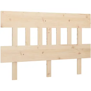 vidaXL Tête de lit 138,5x3x81 cm Bois massif de pin pas cher