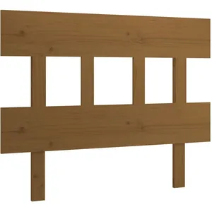 Comparateur de prix : vidaXL Tête de lit Marron miel 103,5x3x81 cm Bois massif de pin