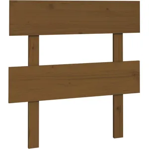 Comparateur de prix : vidaXL Tête de lit Marron miel 93,5x3x81 cm Bois massif de pin