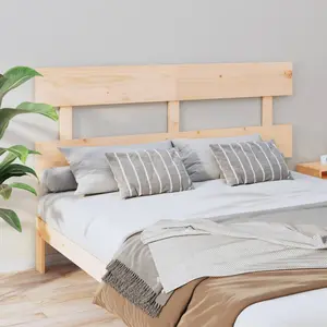 VIDAXL Tête de lit 154x3x81 cm Bois massif de pin pas cher