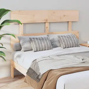 vidaXL Tête de lit 144x3x81 cm Bois massif de pin