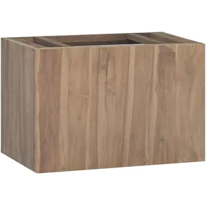 vidaXL Tête de lit Marron miel 154x3x81 cm Bois massif de pin pas cher