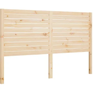 vidaXL Tête de lit 146x4x100 cm Bois massif de pin