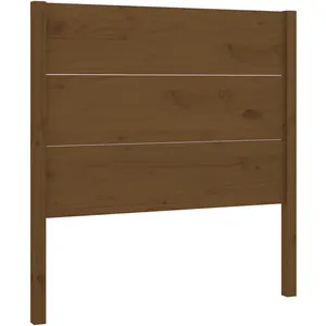 Comparateur de prix : vidaXL Tête de lit Marron miel 106x4x100 cm Bois massif de pin