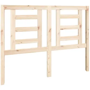 vidaXL Tête de lit 126x4x100 cm Bois massif de pin pas cher