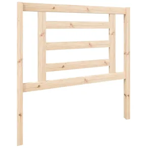 vidaXL Tête de lit 96x4x100 cm Bois massif de pin