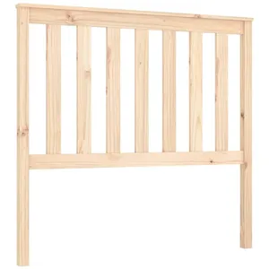 vidaXL Tête de lit 106x6x101 cm Bois massif de pin pas cher