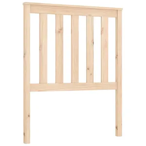 vidaXL Tête de lit 81x6x101 cm Bois massif de pin pas cher