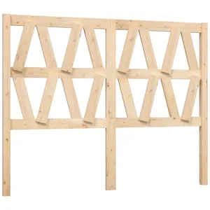 vidaXL Tête de lit 141x4x100 cm Bois massif de pin pas cher
