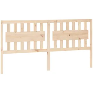 vidaXL Tête de lit 185,5x4x100 cm Bois massif de pin pas cher