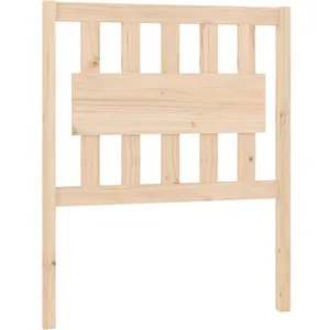 vidaXL Tête de lit 80,5x4x100 cm Bois massif de pin pas cher