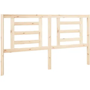 vidaXL Tête de lit 166x4x100 cm Bois massif de pin pas cher