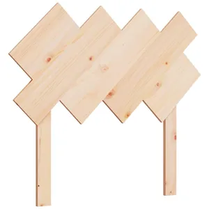 Comparateur de prix : vidaXL Tête de lit 92x3x81 cm Bois massif de pin