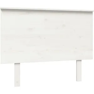 vidaXL Tête de lit Blanc 104x6x82,5 cm Bois massif de pin pas cher