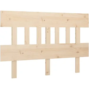vidaXL Tête de lit 153,5x3x81 cm Bois massif de pin pas cher