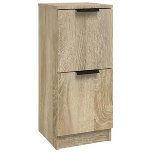 Comparateur de prix : vidaXL Buffet Chêne sonoma 30x30x70 cm Bois d'ingénierie