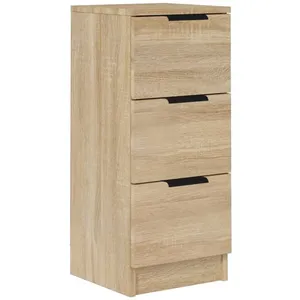 Comparateur de prix : vidaXL Buffet Chêne sonoma 30x30x70 cm Bois d'ingénierie