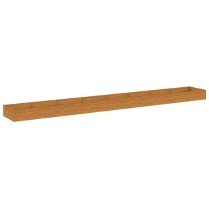 Comparateur de prix : vidaXL Lit surélevé de jardin 770 x 100 x 36 cm acier corten