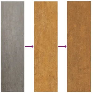 vidaXL Lit surélevé de jardin 291x50x69 cm acier corten